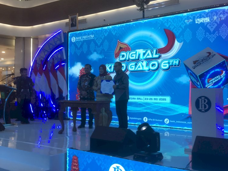 Suasana kegiatan  Bank Indonesia (BI) dalam gelaran Digital Kito Galo 2025/ist