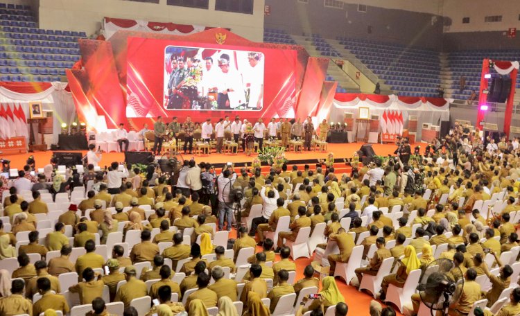Peluncuran dan dialog percepatan musyawarah desa/kelurahan untuk pembentukan Koperasi Merah Putih/ist