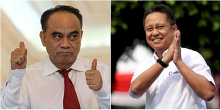 Kolase Menteri Koperasi Budi Arie Setiadi dan Menteri Kesehatan Budi Gunadi Sadikin/RMOL