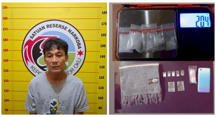Tersangka diamankan beserta barang bukti/ist