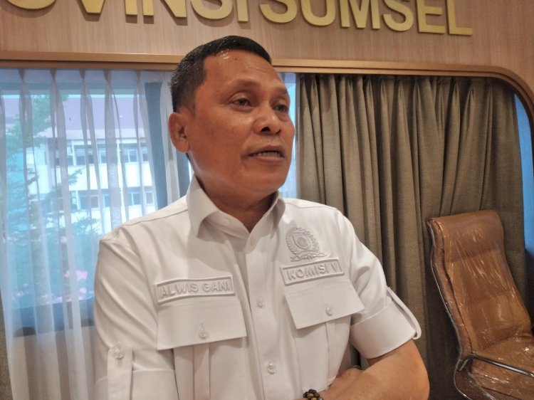 Ketua Komisi V DPRD Sumsel, Alwis Gani. (ist/rmolsumsel.id) 