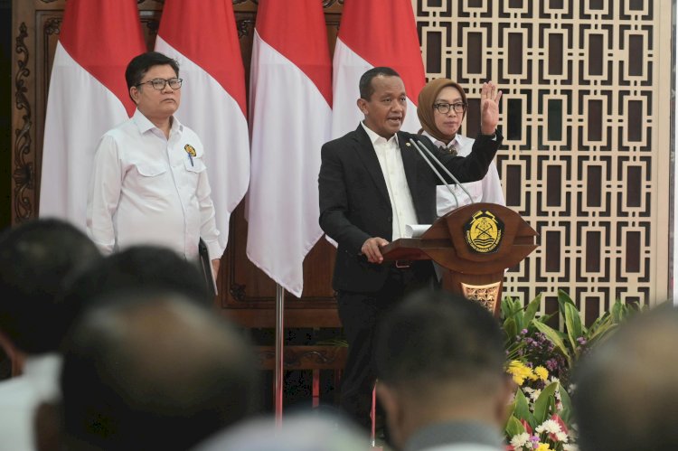 Menteri Energi dan Sumber Daya Mineral (ESDM), Bahlil Lahadalia/ist