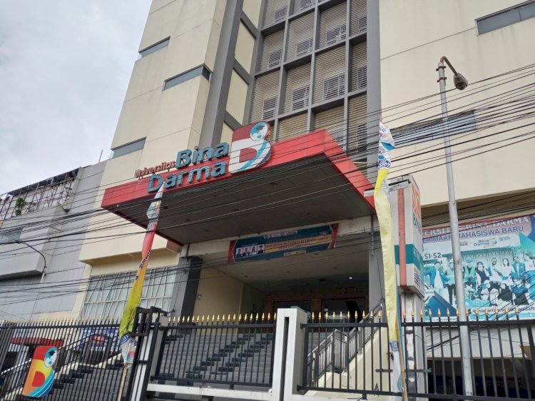 Kampus Bina Darma Palembang. (Denny Pratama/RMOLSumsel.id)