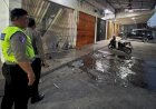 Diduga Hilang Konsentrasi, Pengemudi Honda Brio Tewas Tabrak Ruko Salon di Palembang