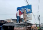 Tunggak Pajak, Reklame di Jalan Lintas Sumatera Empat Lawang Ditertibkan