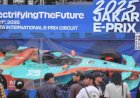 Persiapan Jakarta E-Prix 2025 Capai 90 Persen, Tiket Terjual 50 Persen