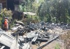Tinggal Sebentar ke Kebun, Rumah Nurleni di Pagar Alam Ludes Terbakar
