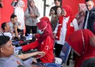 Damkar Palembang dan PMI Berhasil Kumpulkan 150 Kantong Darah dalam Sehari 