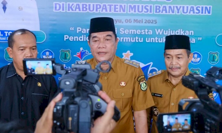 Bupati Muba M. Toha dan Wakil Bupati Rohman/ist
