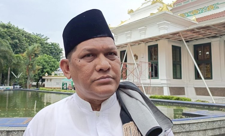 Sekretaris Umum Yayasan Masjid Agung Palembang Kms H Iqbal Hasan Zainal/ist