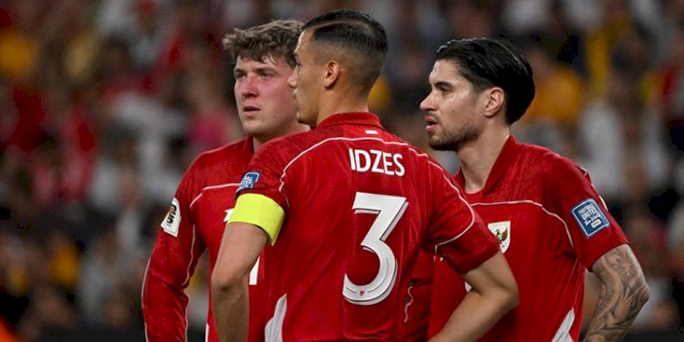 Jay Idzes bersama punggawa Timnas lainnya/Ist