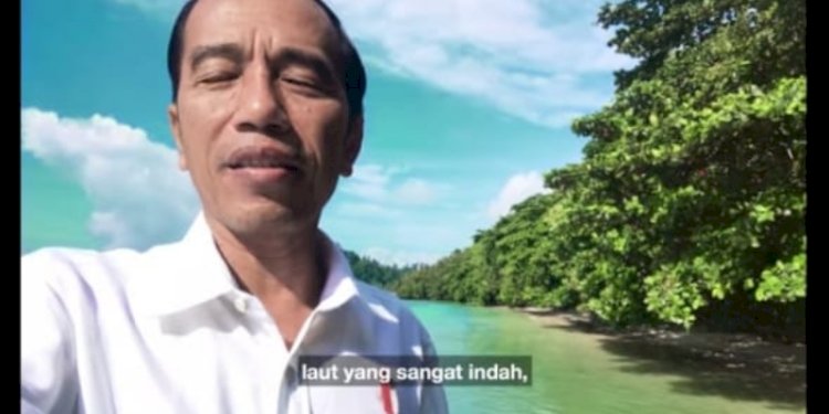 Momen vlog Joko Widodo/Rep