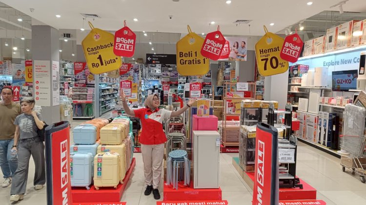 Azko memanjakan para pelanggannya dengan menghadirkan program Azko Boom Sale/ist