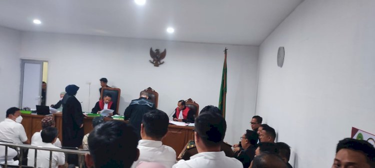 Sidang perdana perkara dugaan korupsi penerbitan Surat Penguasaan Hak (SPH) untuk izin perkebunan kelapa sawit di Kabupaten Musi Rawas mulai digelar di Pengadilan Negeri (PN) Palembang/ist