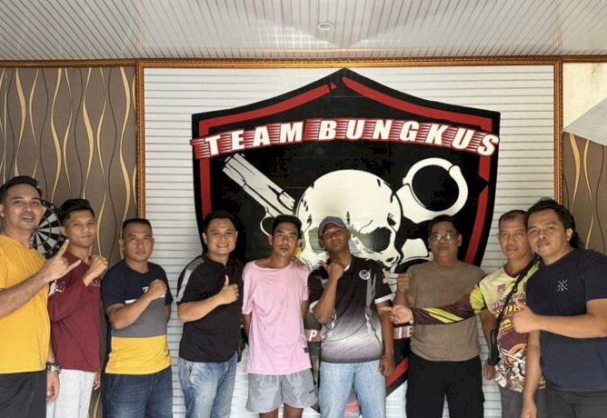 Jajaran Polsek Nibung, Polres Musi Rawas Utara (Muratara) berhasil menangkap seorang terduga pelaku pencurian dengan pemberatan/ist