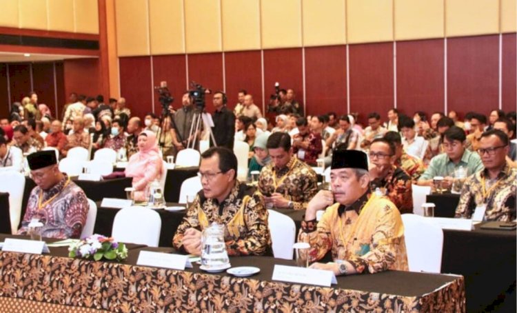 Bupati Muara Enim, Edison saat mengikuti RUPS Tahunan PT Bukit Asam. (ist/rmolsumsel.id) 