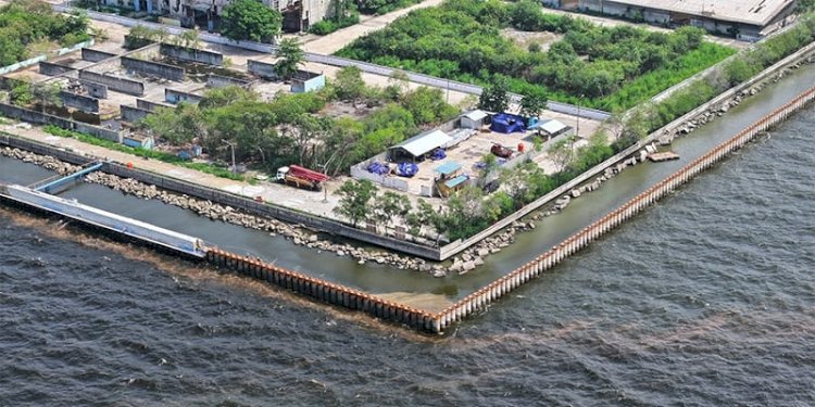 Proyek pembangunan Giant Sea Wall/Ist